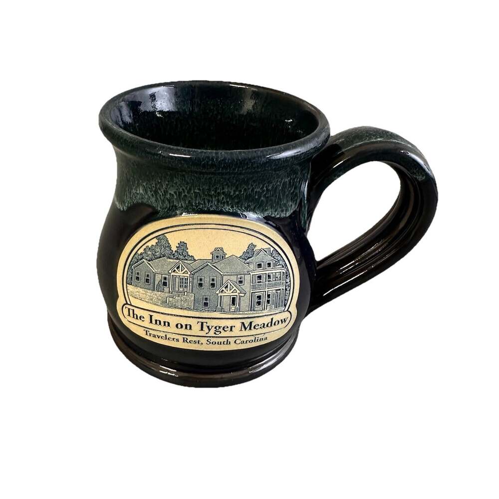 Inn On Tyger Meadow Travelers Rest South Carolina 2017 Mug Deneen Pottery Blue